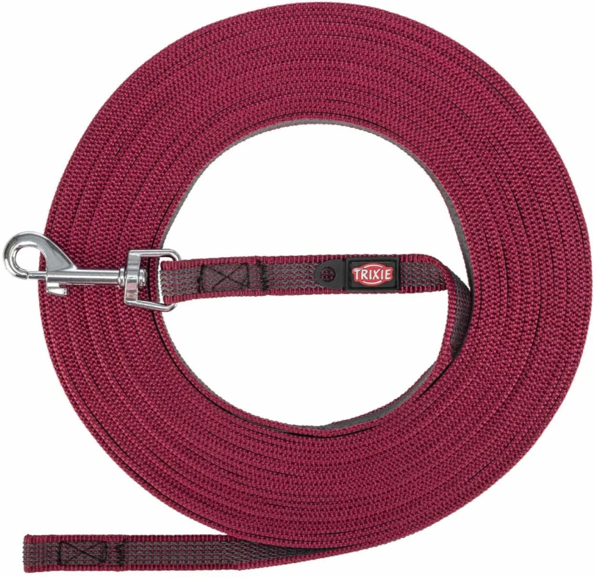 Trixie TX Lunghina con Rivestimento in Gomma 5m/15mm Vinaccia