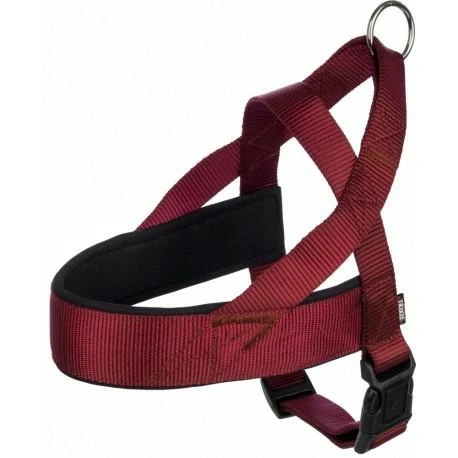 Trixie TX Premium Pettorina Comfort S/M 30-50cm 25mm Bordeaux