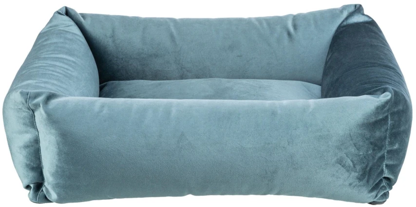 TX Malia Cuccia Velluto Blu-Grigio 65x55cm - Trixie