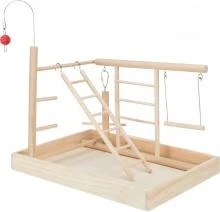 Trixie Spazio Gioco Uccelli in Legno cm 34x26x25