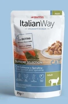 Italian Way Cat Buste 28 x Gr 85 Salmone/Spirulina - Giuntini