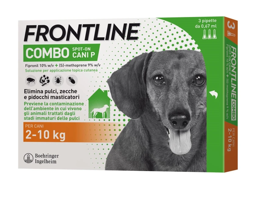 Frontline Combo Cani 2/10 - 3 Pipette | Frontline