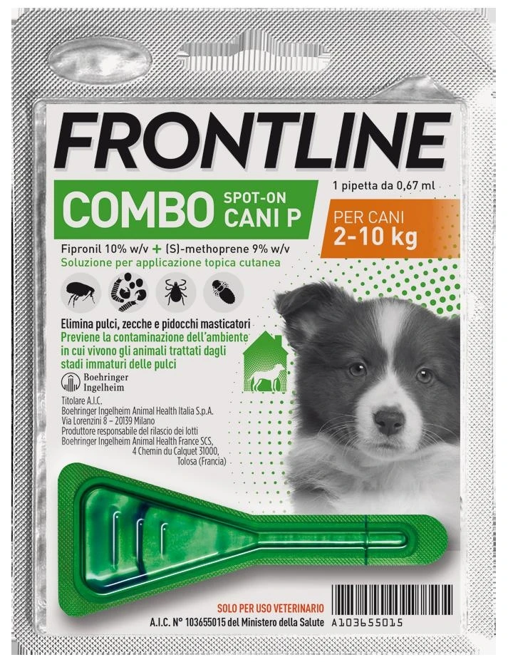 Frontline Combo Cani 2/10 - 1 Pipetta | FRONTLINE