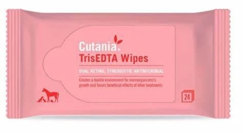 VETNOVA Cutania Trisedta Wipes - 24 Pezzi