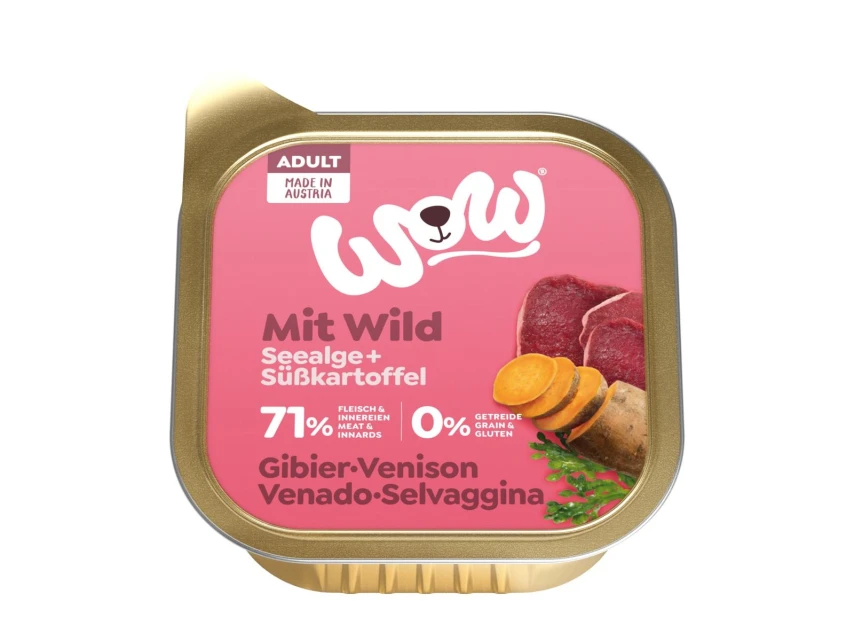 WOW Dog 11 x 150 g Selvaggina