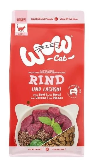 WOW Cat Manzo - Mangime Secco per Gatti