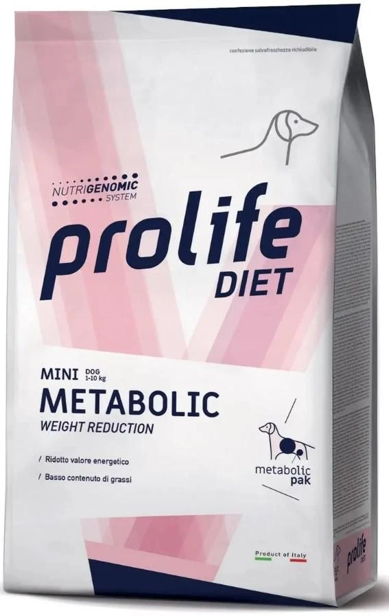 ProLife Dog Mini Metabolic - Mangime Secco per Cani