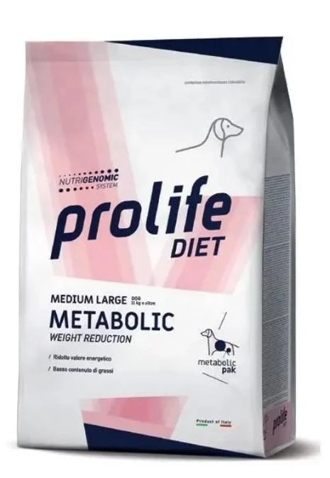 Prolife Dog Medium/Large Metabolico 8 kg