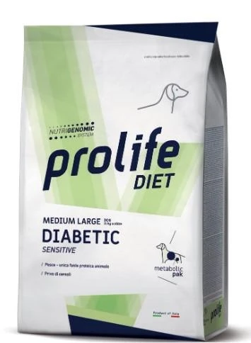 Prolife Dog Medium/Large Diabetic - 8 kg