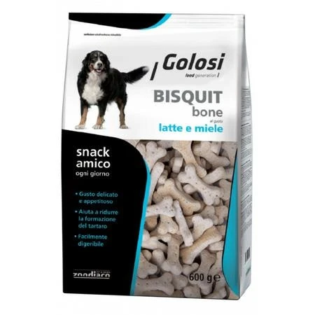 Golosì Biscotti Bone Latte/Miele 10 kg - GOLOSI