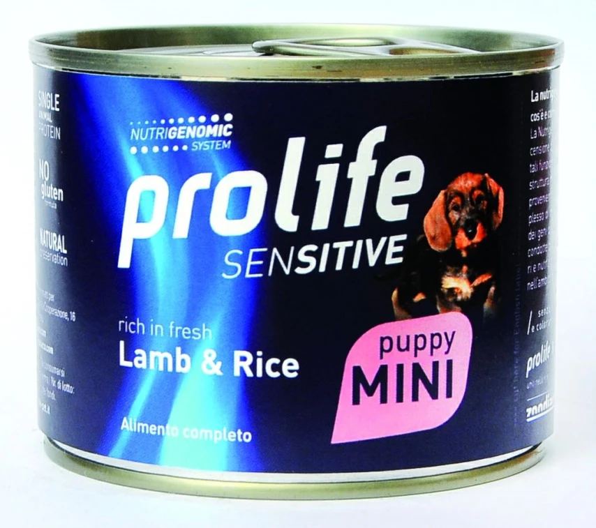 Prolife Dog Um Sensitive Puppy Mini Agnello 200g