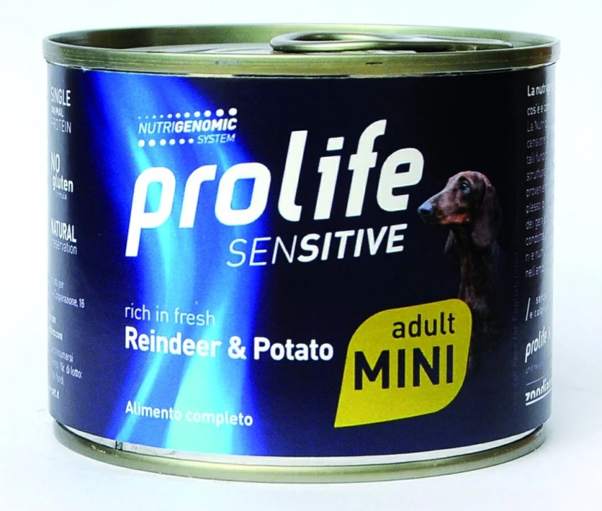 Prolife Dog Um Sensitive Mini Renna 200g
