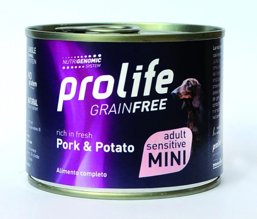 Prolife Dog Um Grain Free Mini Maiale 200g