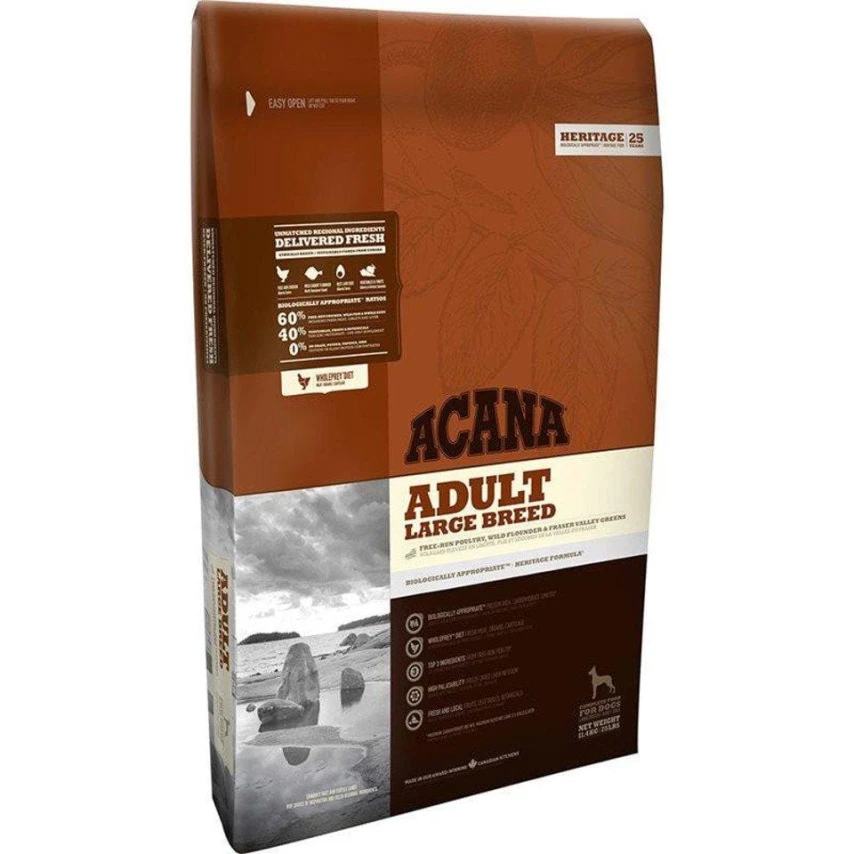 Acana Heritage Adult Large Breed Crocchette Cane 11,4 kg