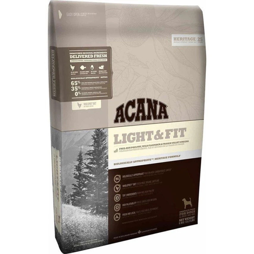 Acana Light & Fit Crocchette per Cani in Sovrappeso 2 kg