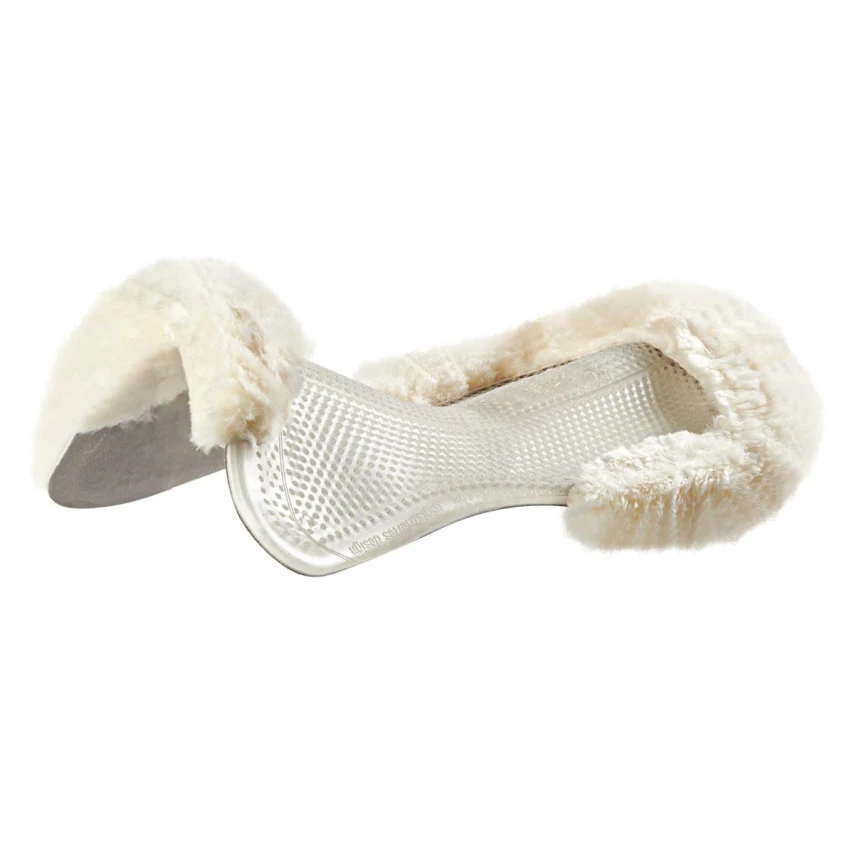 Acavallo Gel Classic-S cut-out Dri-Lex con montone - Sottosella