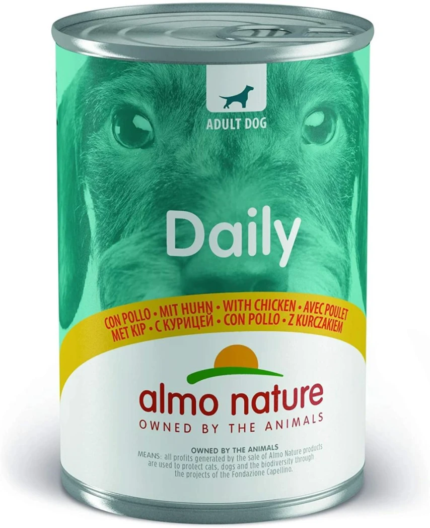 Almo Nature Daily Pollo 400 g - cibo umido per cani