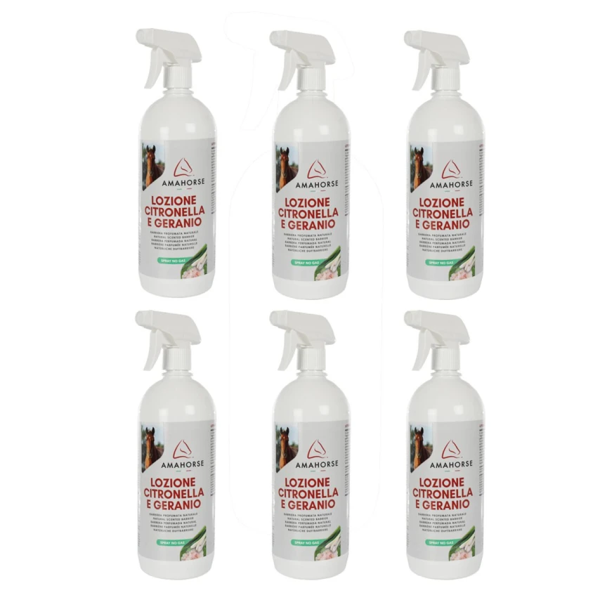 AmaHorse Lozione Citronella e Geranio 1 L