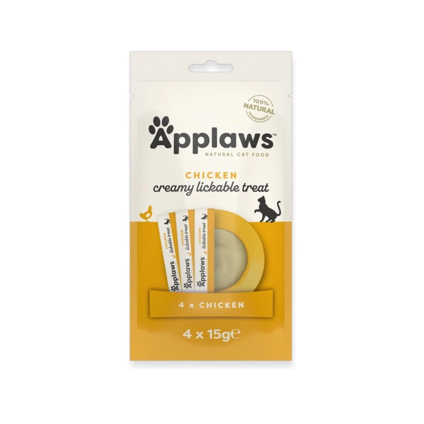Applaws Treat Cremosi al Pollo 4x15 g