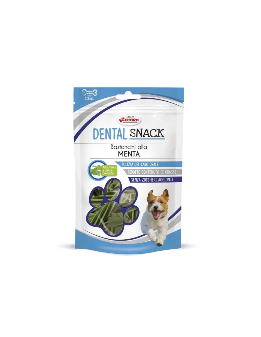 Bastoncini dental snack alla menta - 75 gr