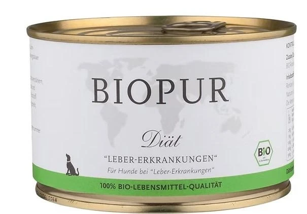 BIOPUR Fegato Insufficienza Epatica 400g - Mangime Dietetico