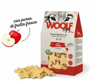 Biscotti per Cani Mela WOOLF 400g - MAST