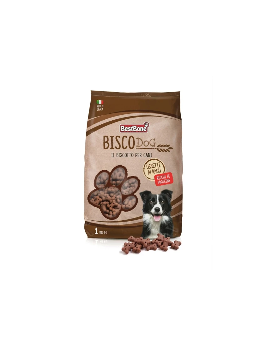 Biscotti ripieni per cani BiscoDog Tronchetti 400 g - Record