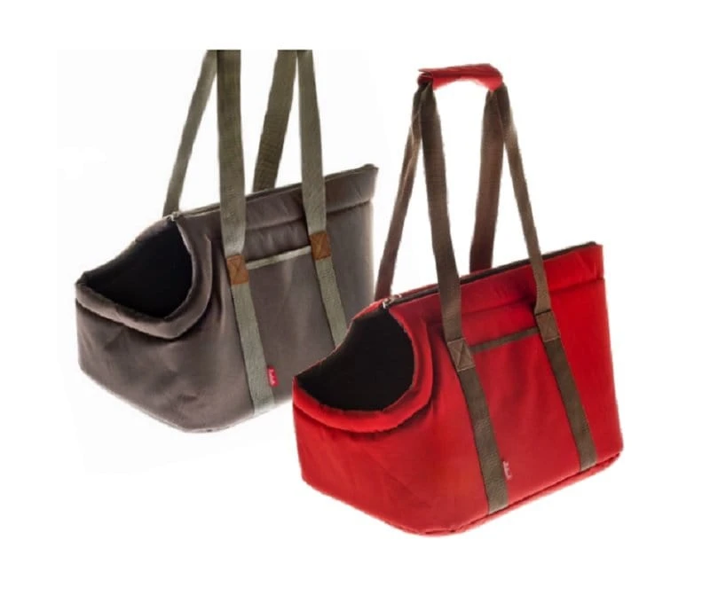 Ferribiella Borsa Go-Go tracolla 43x40x40 cm Rosso
