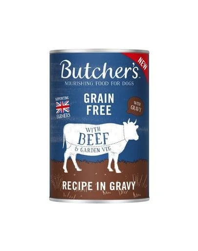 Butcher's Original Manzo in Gravy per Cani 400 g