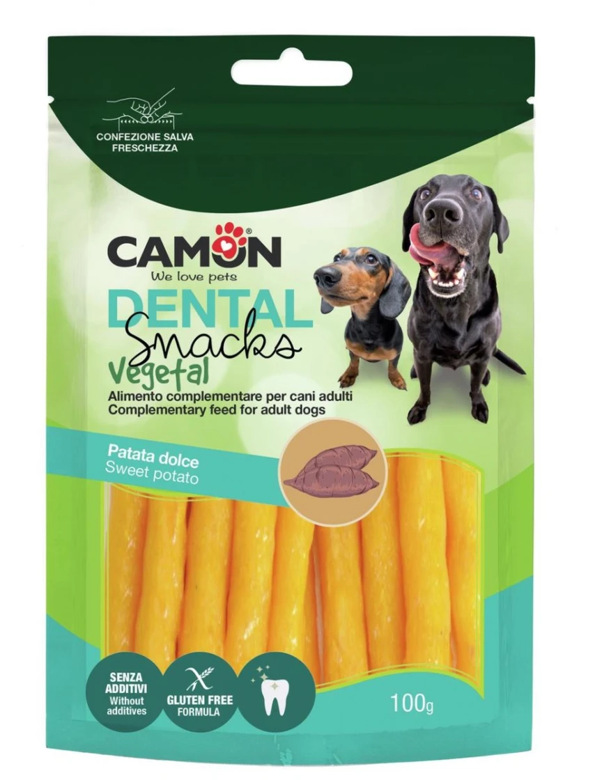 Camon Sticks Patata Dolce 100g - Snack per Cane