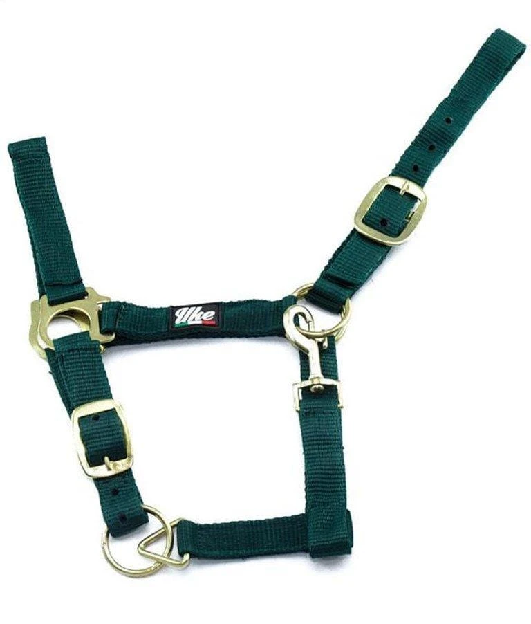 Cavezza Nylon Uke con Moschettone e Doppia Regolazione