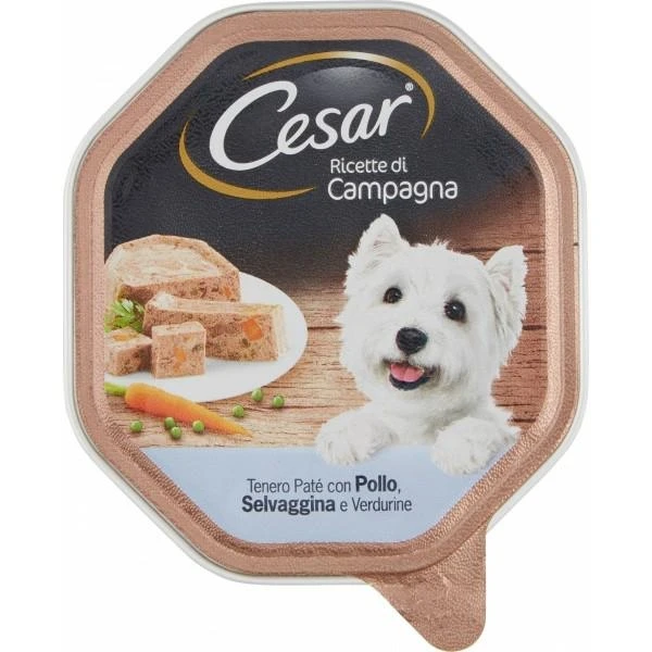 Cesar Selezione dell'Orto Pollo/Selvaggina/Verdurine 14 x 150 g