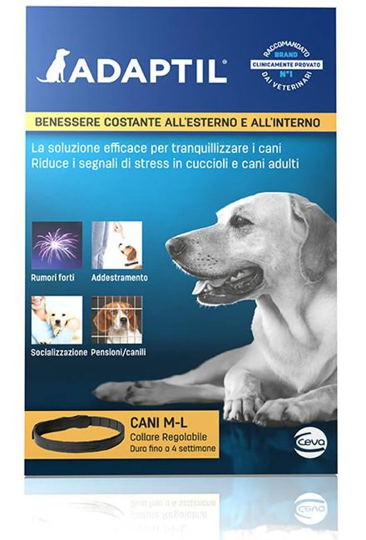 Collare Adaptil ai Feromoni 70 cm per Cani M-L
