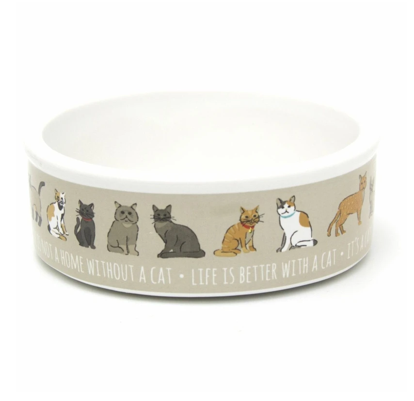 Ciotola in ceramica per gatto - 12 cm