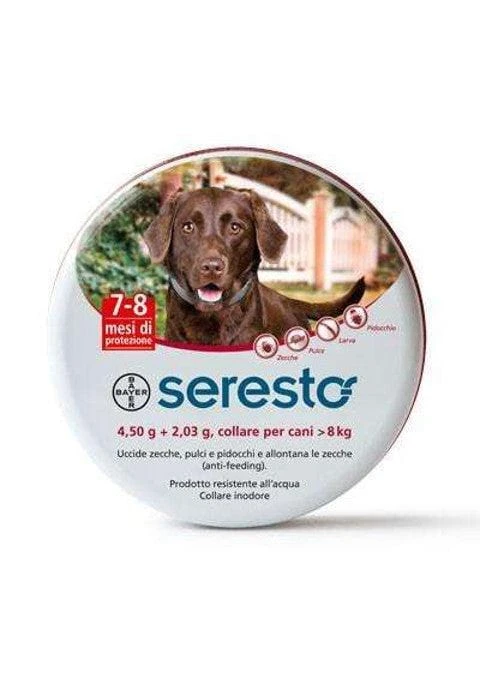 Collare Seresto antiparassitario cani oltre 8 kg Bayer - Bayer Pet Care
