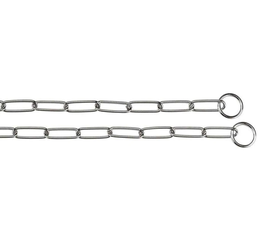 Ferplast Chrome CSP collare strangolo maglia grande, disponibile 44-68 cm