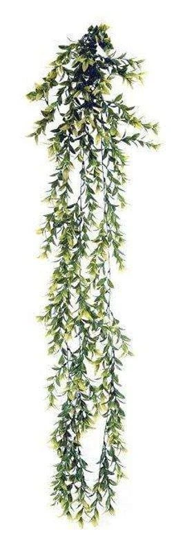 Pianta in plastica per terrario Croton con ventosa 80 cm