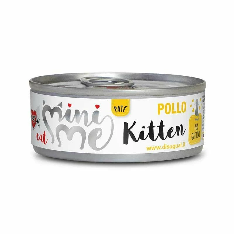 Disigual Mini-Me Umido 85g per Gattini - Pollo - Disugual