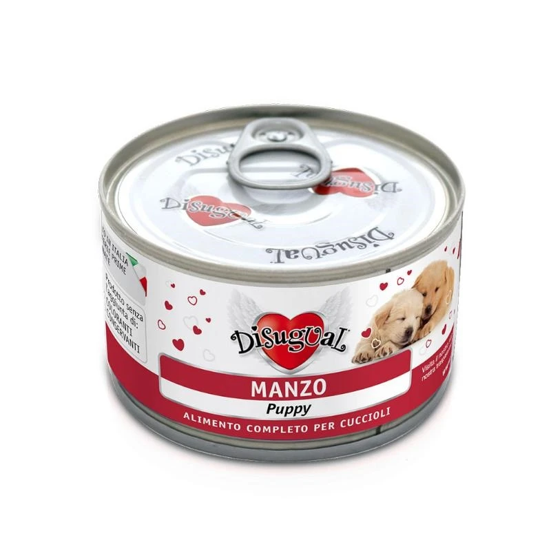 Disugual Dog Puppy Manzo 150g - Nutrimento Delizioso per Cuccioli