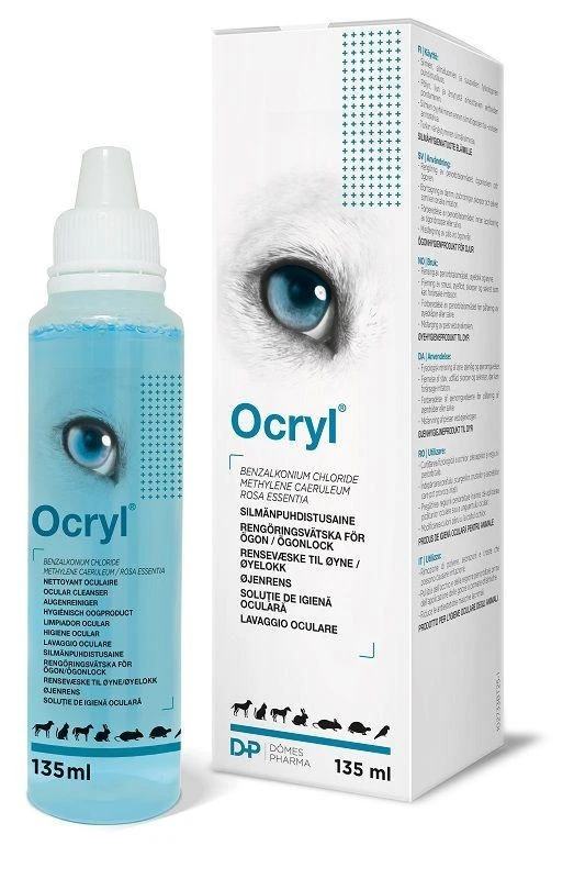 Ecuphar Ocryl Lavaggio Oculare per Cani 135 ml