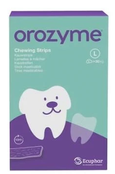 Ecuphar Orozyme Strisce Masticabili per Cani