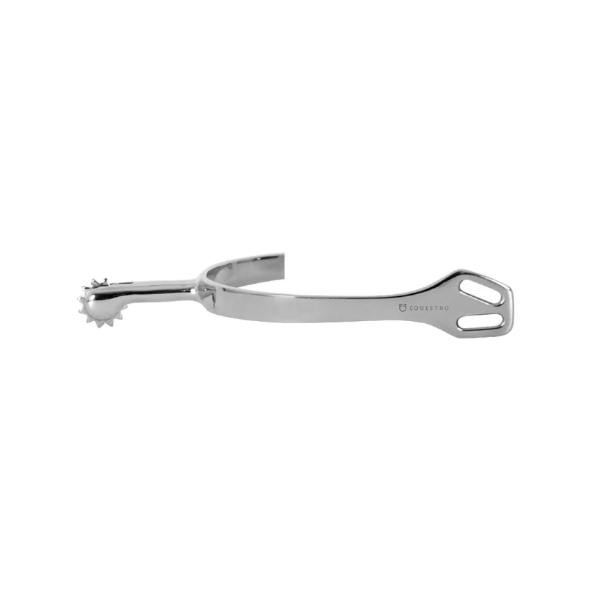 Equestro Speroni inglesi con rotella dentata in acciaio inox
