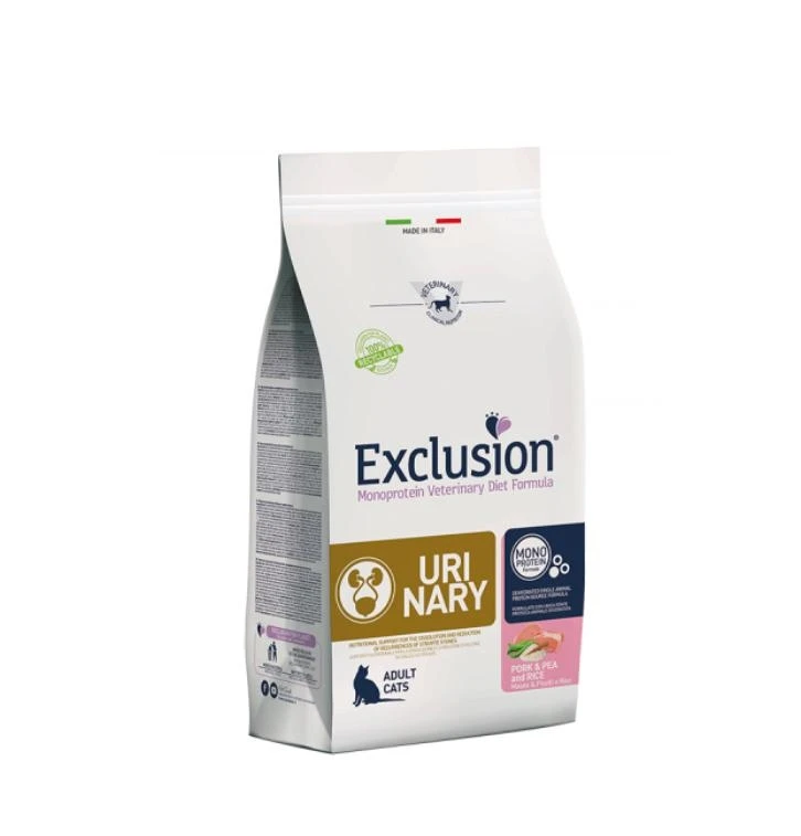 Exclusion Cat Urinary Maiale/Piselli 1,5 kg - Dorado