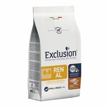 Exclusion Dog Renal Mini Maiale/Sorgo 2 kg - Dorado