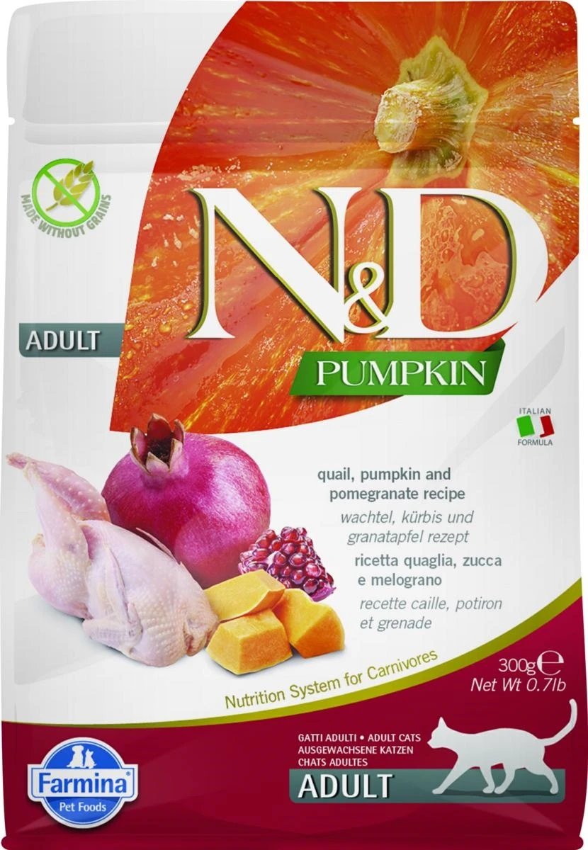 Farmina N&D Pumpkin Quaglia Zucca Melograno 300g
