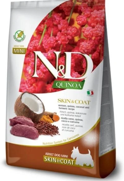 Farmina N&D Quinoa Skin & Coat Anatra/Cocco/Curcuma 7 kg