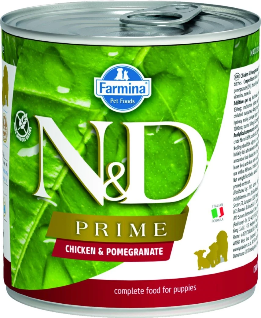 Farmina ND Um Dog Prime Puppy Pollo/Melograno 285g