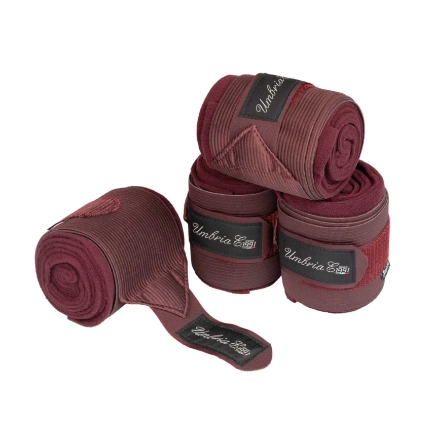 Fasce da lavoro in pile con elastico Umbria Equitazione - 4 pz