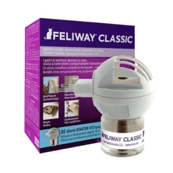 Feliway Classic Diffusore 48 ml per Stress del Gatto
