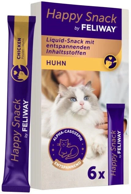 Feliway Happy Snack Pollo 6 Sticks - CEVA - Ceva Vetem